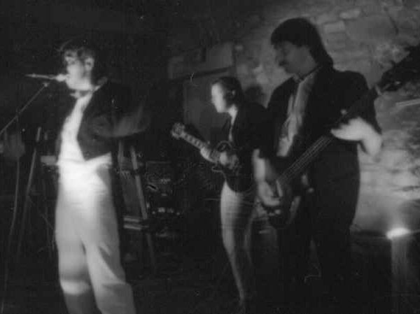 Rehearsal at The Mill, Strathaven, 1 October 1986. Image from Jonathan's Comedy of Errors website archives