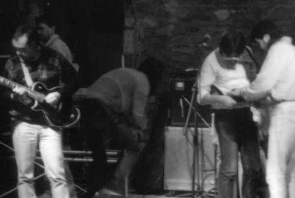 Rehearsal at The Mill, Strathaven, 1 October 1986. Image from Jonathan's Comedy of Errors website archives