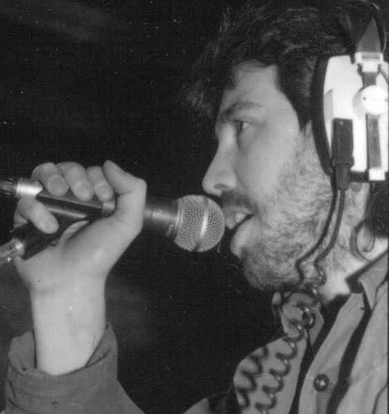 Rehearsal at The Mill, Strathaven, 1 October 1986. Image from Jonathan's Comedy of Errors website archives